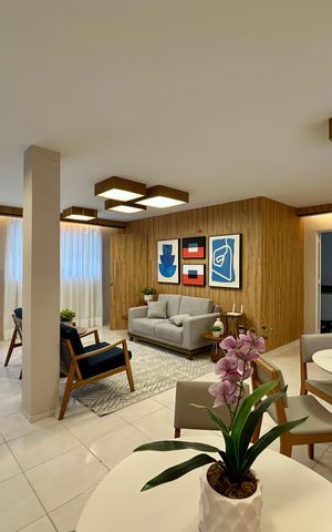 Apartamento à venda com 48m², 2 quartos e 1 vaga