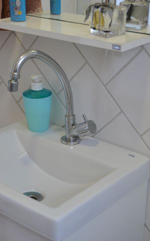 Apartamento à venda com 126m², 2 quartos e 2 vagasBanheiro de Serviço