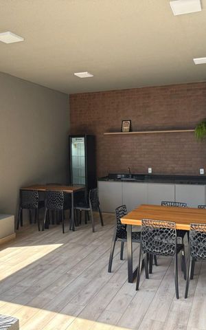Apartamento à venda com 46m², 2 quartos e 1 vaga Apartamento à venda com 46m², 2 quartos e 1 vagaÁrea comum - Churrasqueira