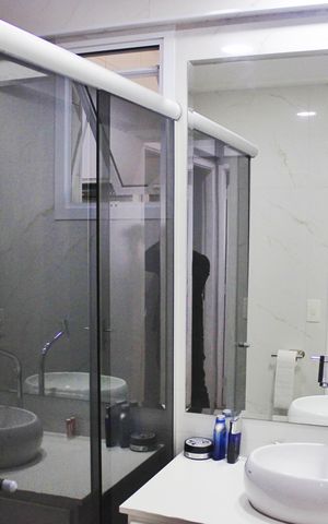 Apartamento para alugar com 76m², 3 quartos e 2 vagasBanheiro social