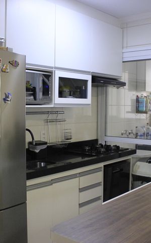 Apartamento para alugar com 76m², 3 quartos e 2 vagasCozinha