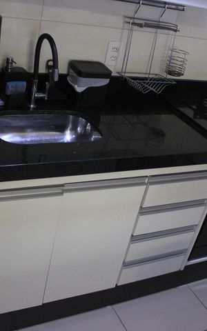 Apartamento para alugar com 76m², 3 quartos e 2 vagasCozinha
