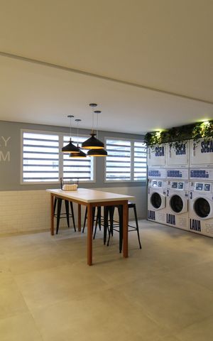 Studio para alugar com 26m², 1 quarto e sem vagaÁrea Comum - Lavanderia