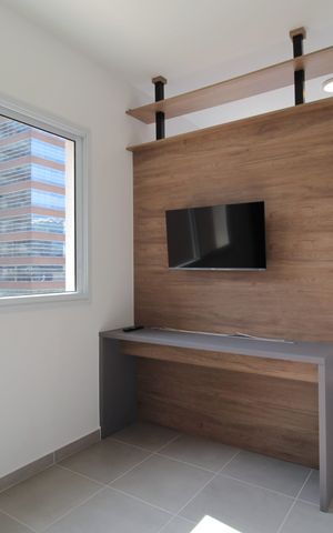 Studio para alugar com 26m², 1 quarto e sem vagaSala/Cozinha