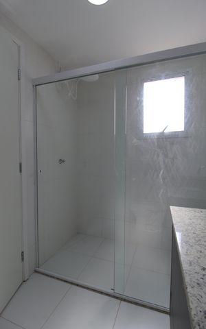 Studio para alugar com 26m², 1 quarto e sem vagaBanheiro da Suíte