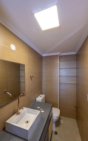 Apartamento à venda com 60m², 2 quartos e 1 vaga Apartamento à venda com 60m², 2 quartos e 1 vagaBanheiro da Suíte
