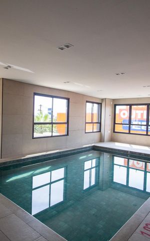 Apartamento para alugar com 37m², 1 quarto e 1 vaga Apartamento para alugar com 37m², 1 quarto e 1 vagaÁrea comum - Piscina