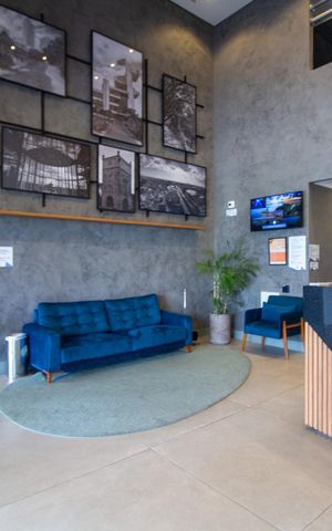 Apartamento para alugar com 37m², 1 quarto e 1 vaga Apartamento para alugar com 37m², 1 quarto e 1 vagaHall de Entrada