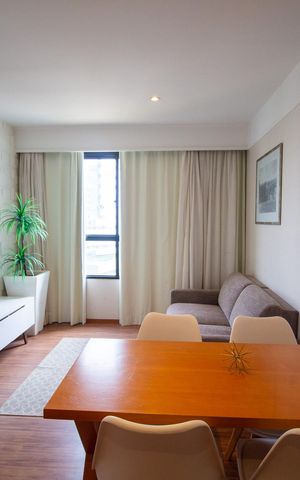 Apartamento para alugar com 37m², 1 quarto e 1 vaga Apartamento para alugar com 37m², 1 quarto e 1 vagaSala