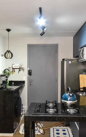 Apartamento à venda com 24m², 1 quarto e sem vagaCozinha