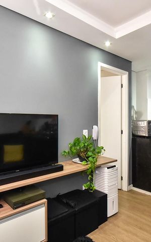 Apartamento à venda com 24m², 1 quarto e sem vagaSala