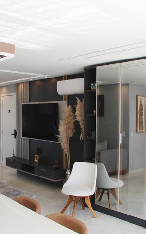 Apartamento à venda com 83m², 2 quartos e 2 vagasSala 