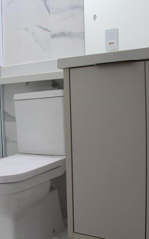 Apartamento à venda com 83m², 2 quartos e 2 vagasBanheiro Social
