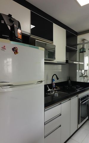 Apartamento à venda com 68m², 3 quartos e 1 vagaCozinha e Área de Serviço