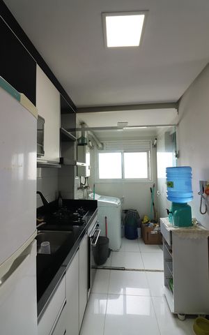 Apartamento à venda com 68m², 3 quartos e 1 vagaCozinha e Área de Serviço