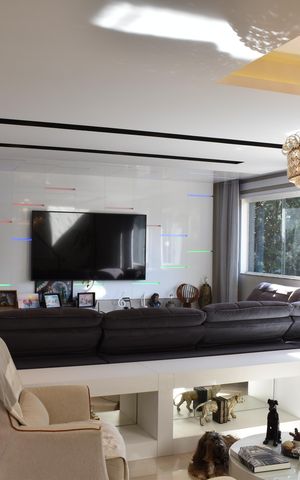 Casa de condomínio à venda com 319m², 4 quartos e 5 vagasSala de Estar