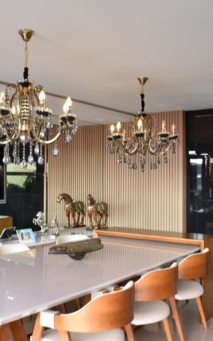 Casa de condomínio à venda com 319m², 4 quartos e 5 vagasSala de Jantar