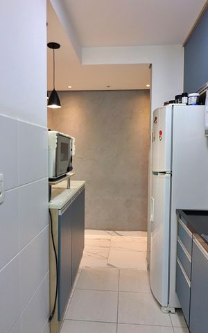 Apartamento à venda com 56m², 2 quartos e 1 vagaCozinha e Área de Serviço