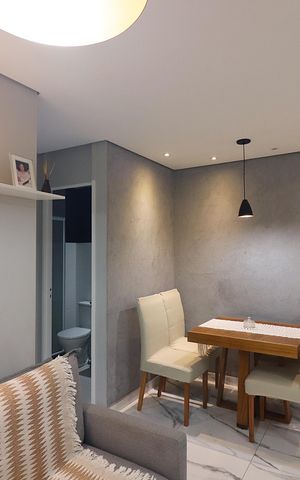 Apartamento à venda com 56m², 2 quartos e 1 vagaSala