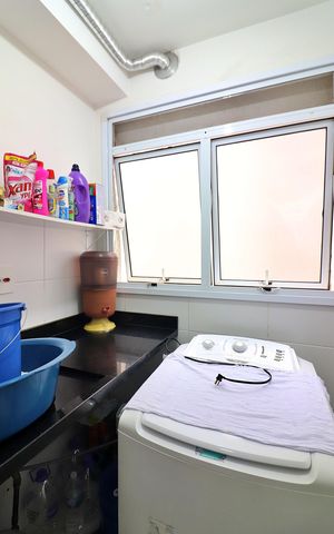 Apartamento à venda com 56m², 2 quartos e 1 vagaCozinha e Área de Serviço