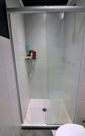 Apartamento à venda com 56m², 2 quartos e 1 vagaBanheiro Social