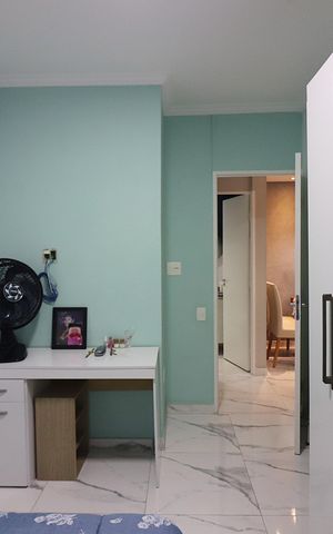 Apartamento à venda com 56m², 2 quartos e 1 vagaQuarto 1