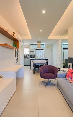 Apartamento para alugar com 61m², 1 quarto e 1 vaga Apartamento para alugar com 61m², 1 quarto e 1 vagaSala