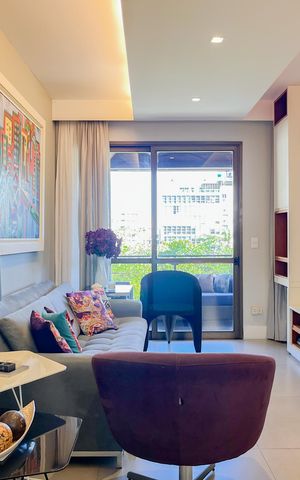 Apartamento para alugar com 61m², 1 quarto e 1 vaga Apartamento para alugar com 61m², 1 quarto e 1 vagaSala