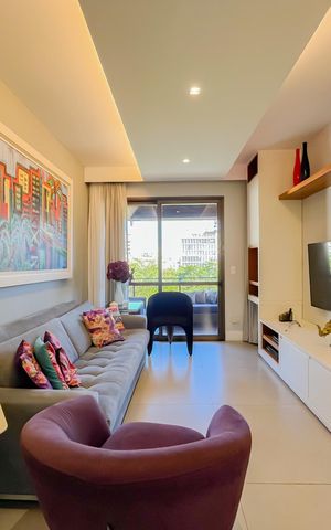 Apartamento para alugar com 61m², 1 quarto e 1 vaga Apartamento para alugar com 61m², 1 quarto e 1 vagaSala