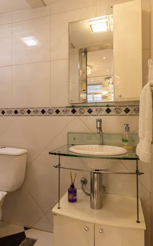 Apartamento à venda com 95m², 1 quarto e sem vagaLavabo da Sala