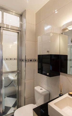 Apartamento à venda com 95m², 1 quarto e sem vagaBanheiro Suíte