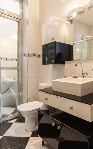 Apartamento à venda com 95m², 1 quarto e sem vagaBanheiro Suíte