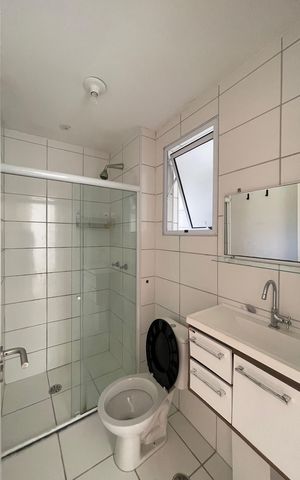 Apartamento à venda com 46m², 2 quartos e sem vagaBanheiro