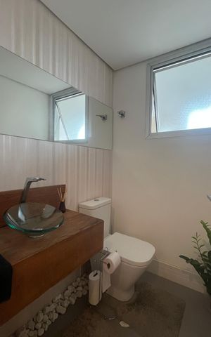 Apartamento à venda com 57m², 1 quarto e 1 vaga Apartamento à venda com 57m², 1 quarto e 1 vagaLavabo
