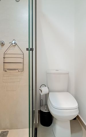 Studio para alugar com 22m², 1 quarto e sem vaga Studio para alugar com 22m², 1 quarto e sem vagaBanheiro
