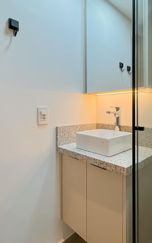 Studio para alugar com 22m², 1 quarto e sem vaga Studio para alugar com 22m², 1 quarto e sem vagaBanheiro