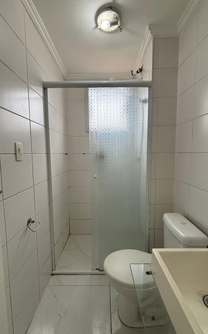 Apartamento à venda com 50m², 2 quartos e 1 vaga Apartamento à venda com 50m², 2 quartos e 1 vagaBanheiro
