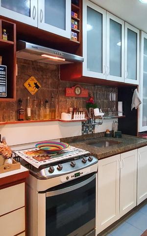 Apartamento à venda com 62m², 1 quarto e 1 vaga Apartamento à venda com 62m², 1 quarto e 1 vagaCozinha e Área de Serviço