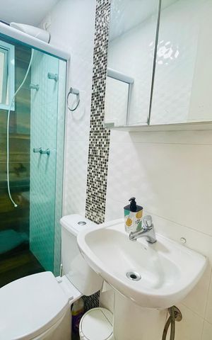 Apartamento à venda com 105m², 3 quartos e 1 vaga Apartamento à venda com 105m², 3 quartos e 1 vagaBanheiro 2