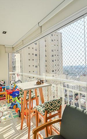 Apartamento para alugar com 80m², 3 quartos e 2 vagasVaranda da Sala