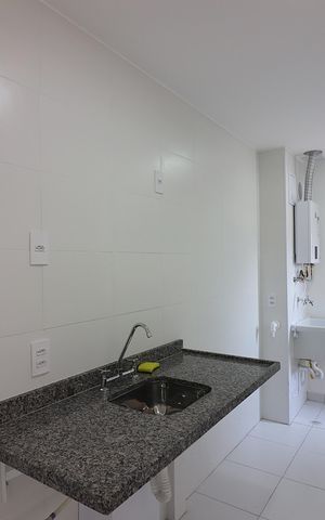 Apartamento à venda com 60m², 2 quartos e 1 vagaCozinha e Área de Serviço