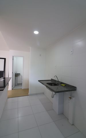 Apartamento à venda com 60m², 2 quartos e 1 vagaCozinha e Área de Serviço