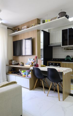 Apartamento à venda com 40m², 2 quartos e sem vagaSala