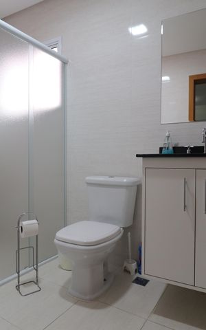 Casa à venda com 308m², 4 quartos e 4 vagasBanheiro da Suíte 3