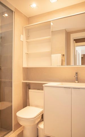 Apartamento à venda com 88m², 2 quartos e 1 vagaBanheiro da Suíte