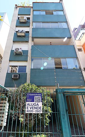 Apartamento para alugar com 183m², 3 quartos e 1 vagaFachada do Prédio