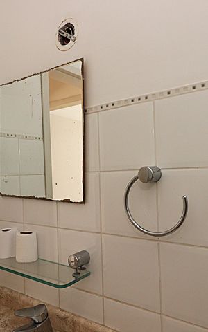 Apartamento para alugar com 183m², 3 quartos e 1 vagaBanheiro Social - Espelho