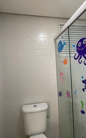 Apartamento para alugar com 59m², 2 quartos e 2 vagasBanheiro Social