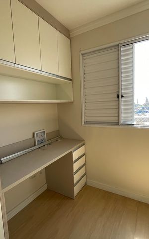 Apartamento para alugar com 59m², 2 quartos e 2 vagasQuarto 