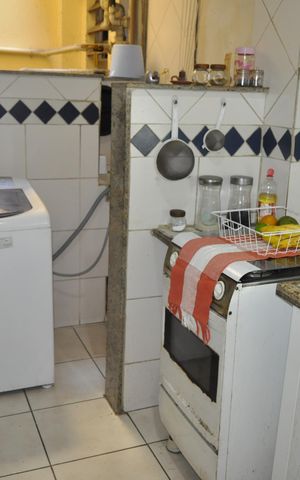 Apartamento à venda com 44m², 1 quarto e 1 vagaCozinha e Área de Serviço